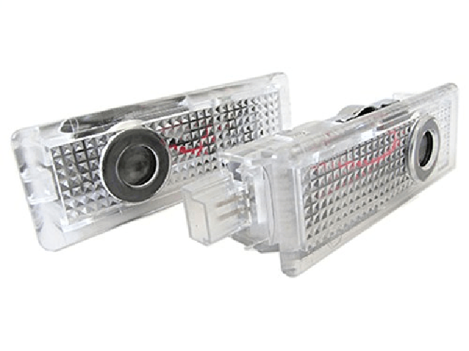 Kit Luci Led Logo Proiettori Auto Portiere BMW E60 E61 E63 E65 E66 E67 E68 E70 E71 E81 E83 E84 E85 E86 E87 E88 E90 E92 E93 F10 F01 F02