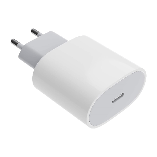 Alimentatore USB C da 20W Ricarica Veloce PD20W Bianco per SmartPhone Tablet Console e Ecc