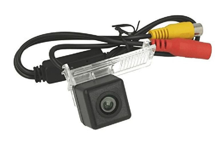 CARALL KR8166 Telecamera Posteriore Per Luce Targa Specifica Citroen C5 2010-2012 Linea Guida Effetto Specchio Selezionabile