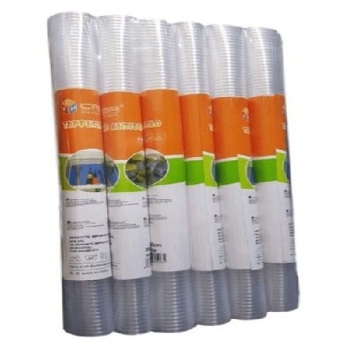 Trade Shop Traesio-set 6 Tappeti Stuoie Tappetini Anti Scivolo Trasparenti Casa Cucina 35x50cm -