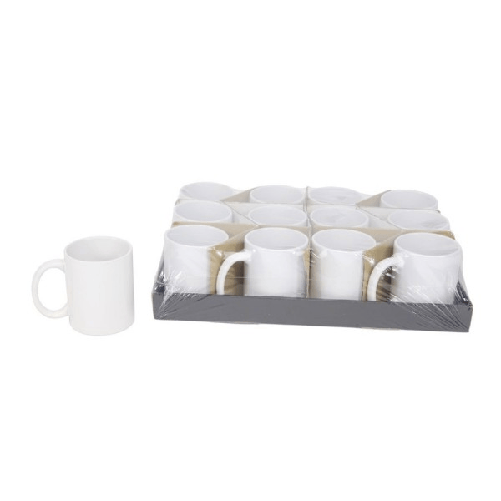 Tazza Tazzone Bianca In Ceramica Con Manico Per Latte Colazione Bicchiere 191835 -