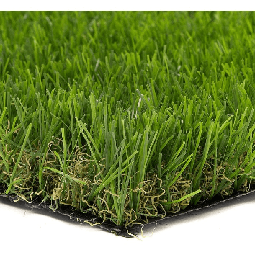 Trade Shop Traesio-prato Sintetico 40mm Finta Erba Tappeto Manto Giardino 4 Sfumature Colore 1x15mt -