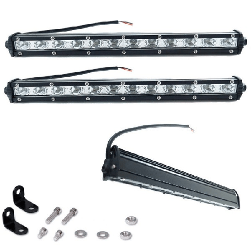 2x36w Led Luce Faro Lampada Da Lavoro Faretto Auto Barca Camion Klw Suv 12v 24v -