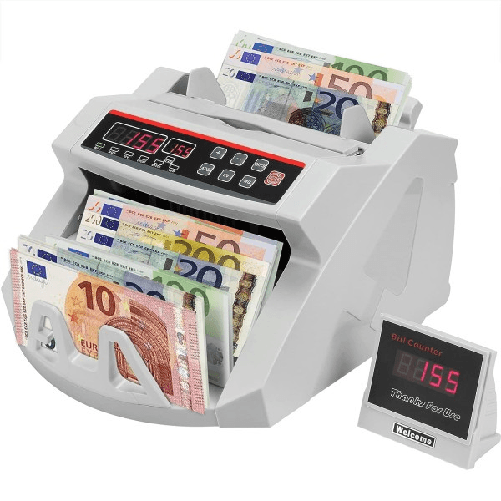 Trade Shop Traesio-macchina Contabanconote E Rilevatore Professionale Verifica Banconote Falsee 999 -