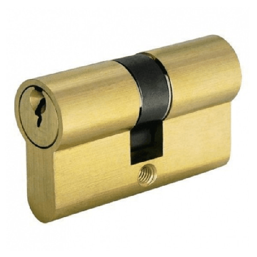 Trade Shop Traesio-cilindro Ovale Da Infilare Lucchetto 60 Mm Con Chiavi Porta Serratura Lucchetto -