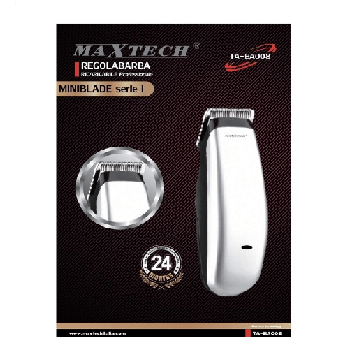 Tagliacapelli Portatile Da Viaggio Ricaricabile Per Barba Capelli Regolabarba Ta-ba008 -