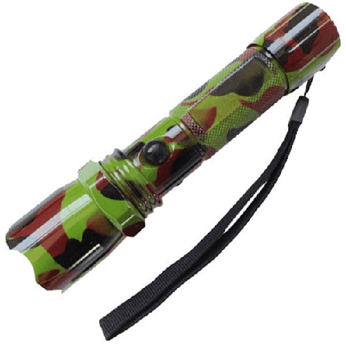Torcia Led A Luce Bianca Solida Lumens Militare Ricaricabile Caricatore Auto -
