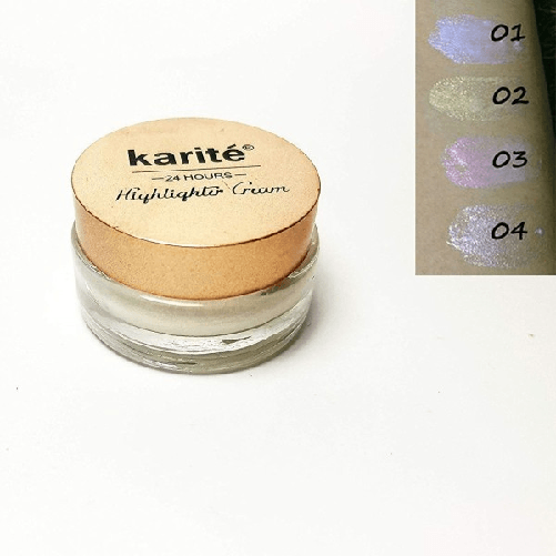 Ombretto In Crema Oro 02 Highlighter Cream Stay 24 Ore Glitter Make Up -