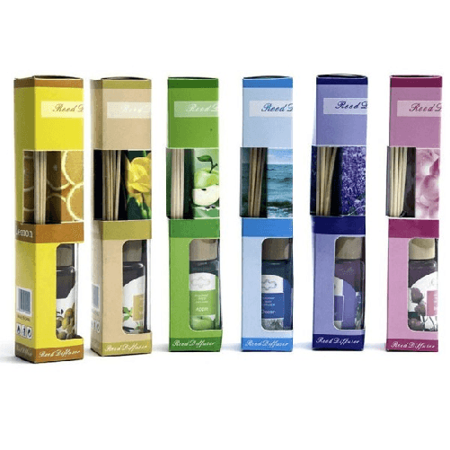 Trade Shop Traesio-3 Diffusore Di Fragranza Con Bastoncini 30ml Per Ambiente Deodorante Profumo -