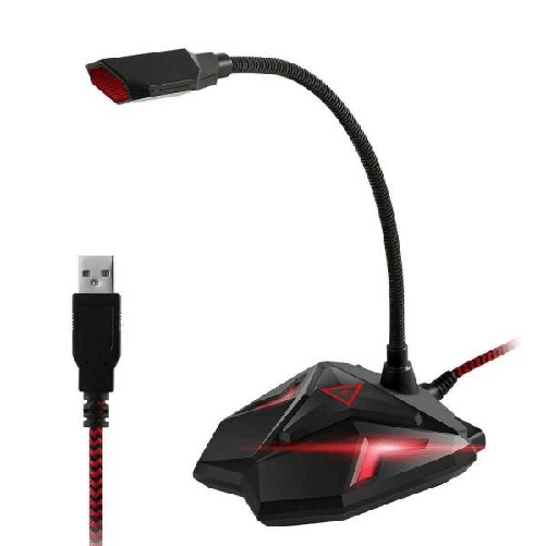 Trade Shop Traesio-microfono Da Tavolo Scrivania Meeting Voice Conferenze Gaming Pc Usb Q55 -