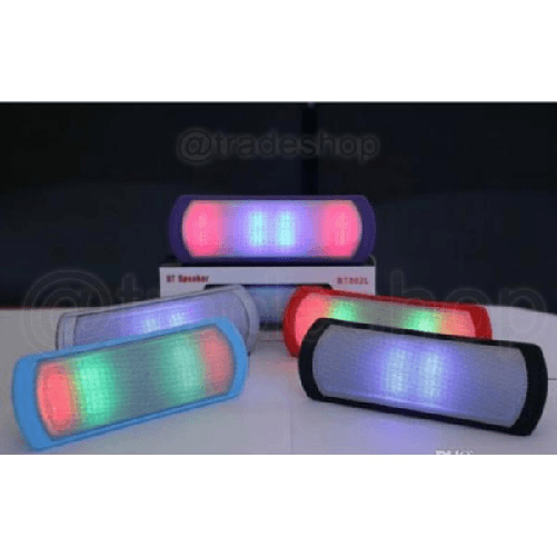 Trade Shop Traesio-speaker Cassa Bluetooth Fm Tf Usb Vivavoce Smartphone Tablet Ricaricabile Led -