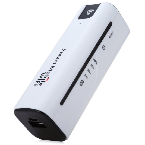 Trade Shop Traesio-wireless Modem Router 3g 4g Portatile Con Batteria Sim Wcdma/hsupa/hsdpa/umts -