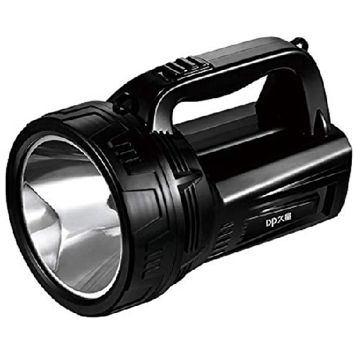 Torcia Lampada Luce Emergenza Faro Portatile Led 3w Batteria Doppia Impugnatura -