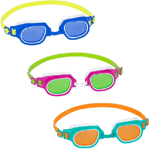 Trade Shop Traesio-occhialini Da Nuoto Per Bambini Lil' Champ 7-14 Anni In Silicone 3 Colori 21003 -