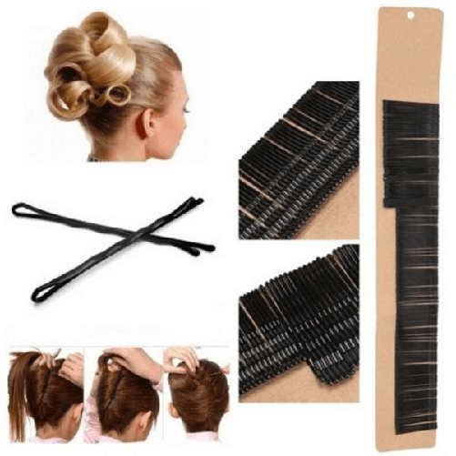 Trade Shop Traesio-set 200 Forcine Ferma Capelli Acconciature Per Matrimoni Clip Fermagli -