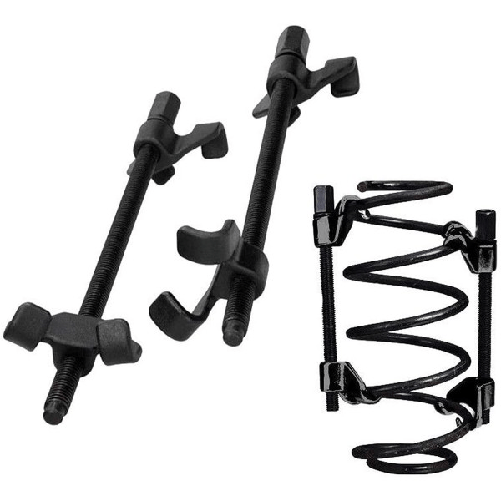 Trade Shop Traesio-compressore Molle Smontaggio Ammortizzatori 37 Cm 370mm Smonta Comprimi Doppio -