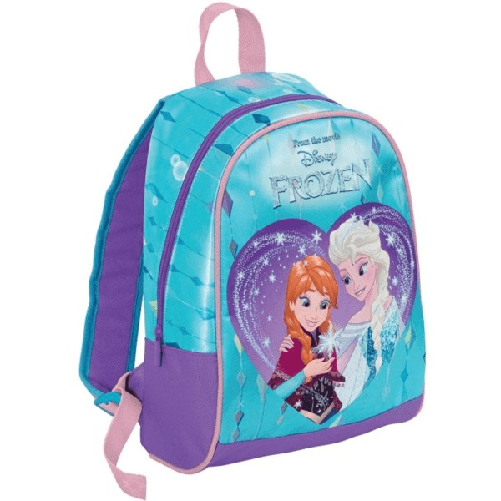 Trade Shop Traesio-zainetto Scuola Frozen 35 Cm Zaino Asilo Bambine Disney Con Stampa -
