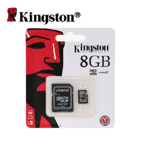 Kingston Micro Sd 8 Gb Microsd Classe 4 Sdhc Scheda Di Memoria Card Smartphone -