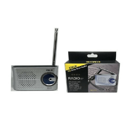 Mini Radio Fm Mk-219 Radiolina Lettore Stereo Auto Scan Portatile -