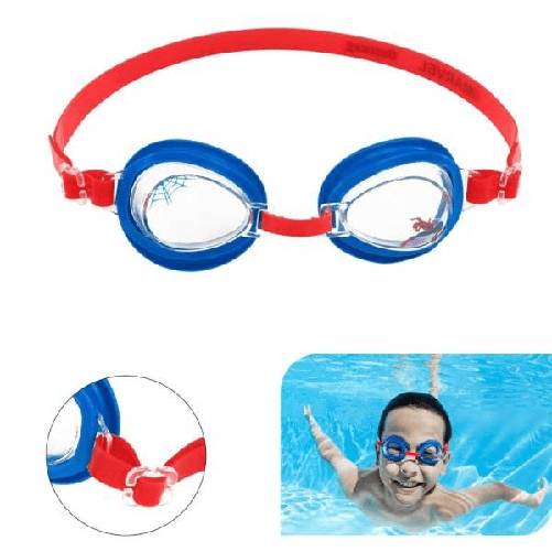 Occhialini Marvel Spiderman Per Bambini Regolabili Nuoto Piscina Mare Estate 3+ -