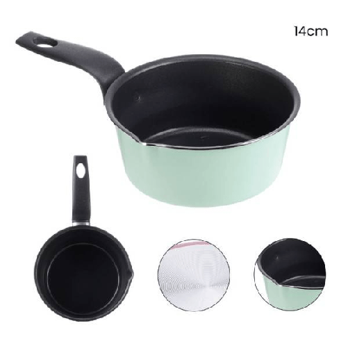 Casseruola Conica Con Manico Accessori Per Cucinare Pentola Antiaderente Cm14 -
