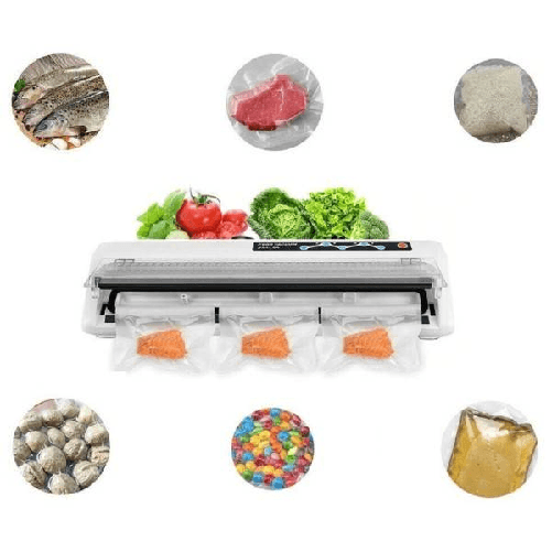 Macchina Per Sottovuoto Alimenti 30 Cm Confeziona Cibo Casa 110w Vs6620 -