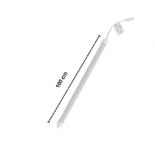 Trade Shop Traesio-striscia Rigida Barra Led Profilo Alluminio 1mt Luce 3000k 4000k 6500k 3014-12v-1o -