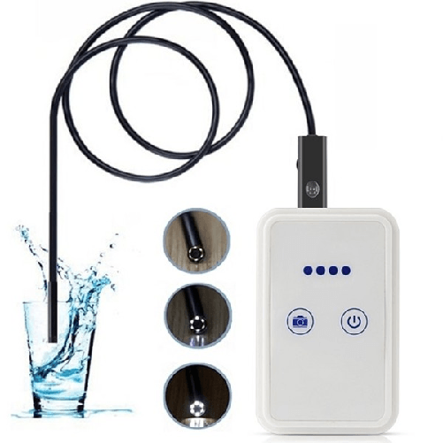 Telecamera 9mm 2mt Hd 720p 6 Led Wifi Endoscopica Waterproof Android Ios Windows -