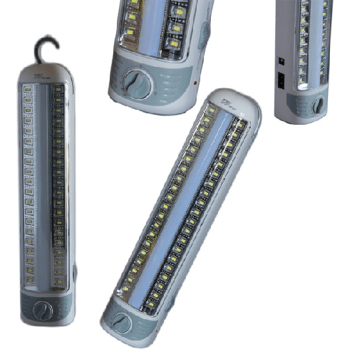 Lampada Emergenza 40 Led Smd Con Neon Ricaricabile Per Casa Auto Camper 7111 -