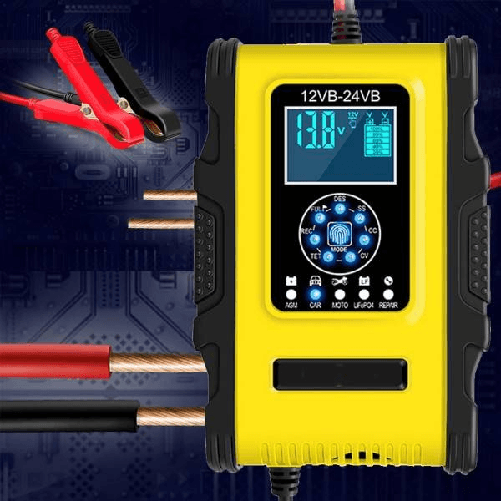 Caricabatterie Intelligente Avviatore Emergenza Batteria Auto 12v-18a 24v-9a Tk500 -