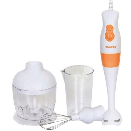 3in1 Mixer Ad Immersione Kit 2 Velocita' 250watt 65mm Frutta Verdura Cucina Casa -