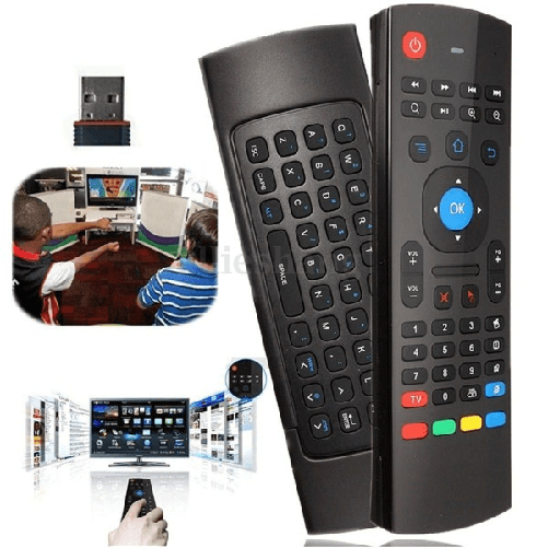 Trade Shop Traesio-mouse E Tastiera Telecomando Per Android Tv Box Mx 3 U5e7 2.4ghz Senza Fili -