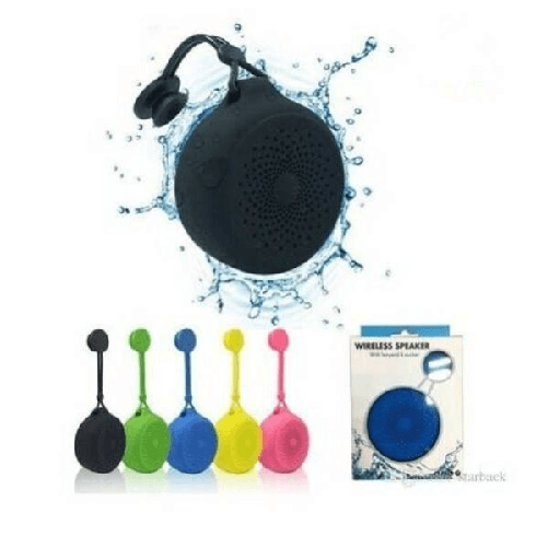 Trade Shop Traesio-cassa Speaker Mini Imperameabile Bluetooth Q50 Per Doccia Bagno Colorata -