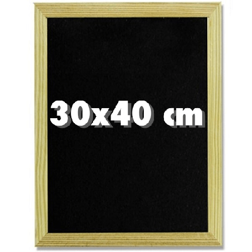 Lavagna Nera Per Gessetto 30 X 40 Cm Lavagnetta Casa Ufficio Scuola -