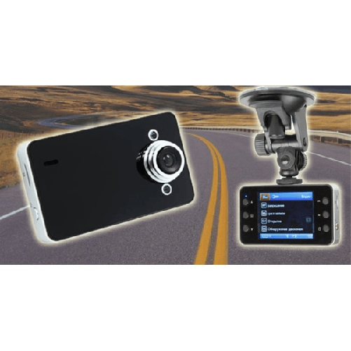 Trade Shop Traesio-videocamera Dvr Per Auto Full Hd 1080 Vehicle Blackbox Con Supporto Per Auto -