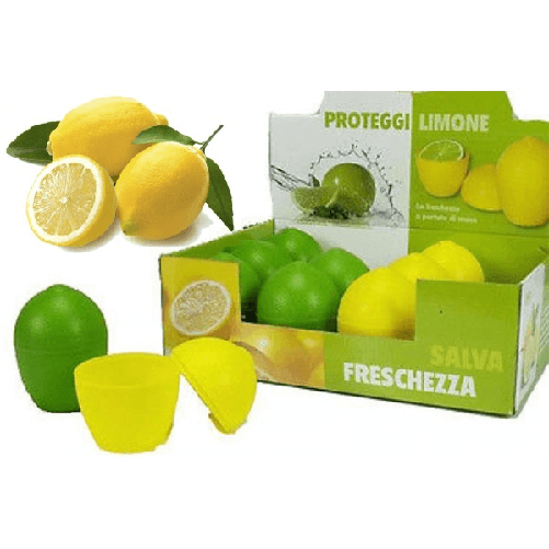 2 Pezzi X Contenitore Salvalimone Salva Freschezza Limone Porta Limoni -