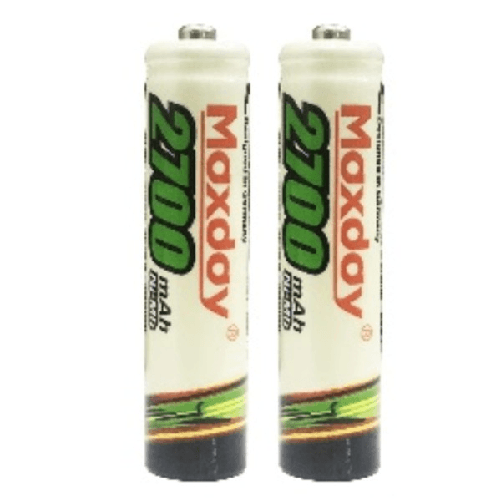 2 Pile Aaa 2700 Mah Batterie Mini Stilo Ricaricabili Pila Telecomandi Macchine -