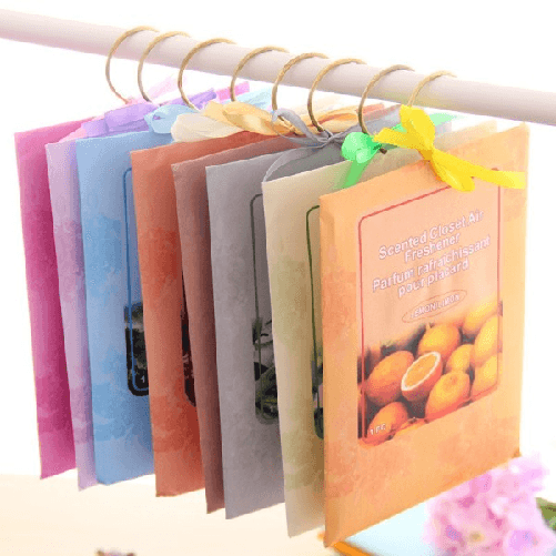 Trade Shop Traesio-set 8 Pezzi Profumatori Profumo Ambiente Armadi Cassetti Buste Profumate -