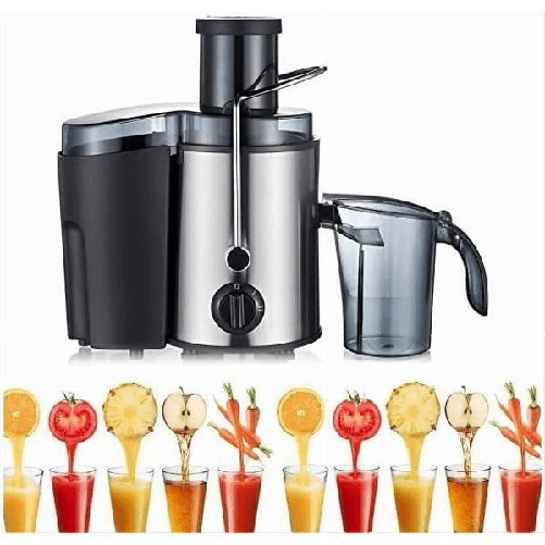 Trade Shop Traesio-estrattore Centrifuga Frullatore Per Succhi Frutta Verdura 500w Contenitore Bricco -