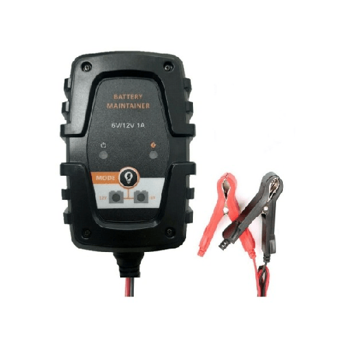 Mantenitore Di Carica Batterie Auto Moto 6v 12v 1a Caricabatterie Portatile -