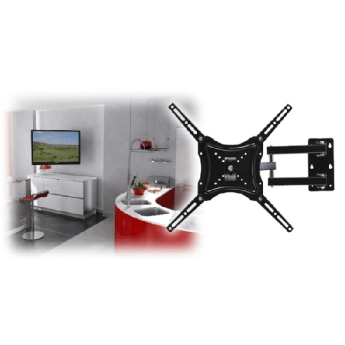 Trade Shop Traesio-staffa Di Appoggio Da Parete Con Braccio Snodabile Per Tv Lcd Led Plasma 3d 50" -