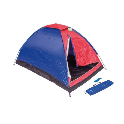 Trade Shop Traesio-tenda Da Campeggio 4 Posti Canadese Impermeabile Camping Mare Spiaggia 4096062 -