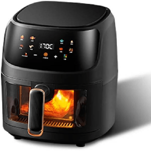 Trade Shop Traesio-miglior Friggitrice Ad Aria Da 8 Lt 1350w Display Control Smart Forno Visibile -