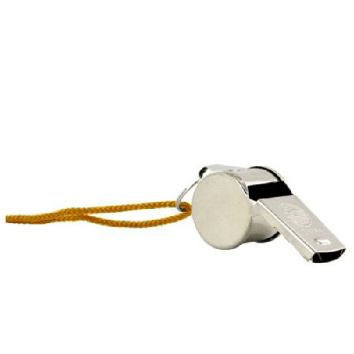 Trade Shop Traesio-fischietto In Metallo Arbitro Professionale Sportivo Fischio Calcio Squadra Tifo -