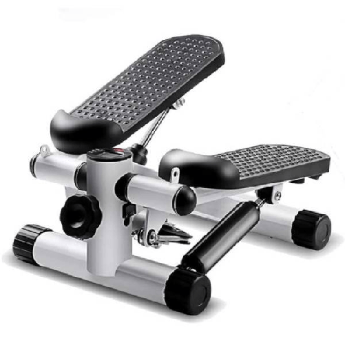 Trade Shop Traesio-mini Stepper Display Led Step Attrezzo Trainer Allenamento Palestra Casa Fitness -