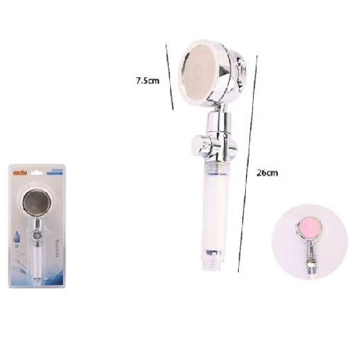 Cleafe-doccetta Soffione Bagno Doccia Cornetta 26 X 7.5cm Con Filtro Anti Calcare 79701 -