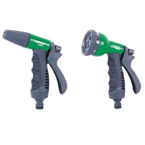 Kit Per Irrigazione Giardino Doppia 2 Pistola Doppio Getto D'acqua Annaffiare -