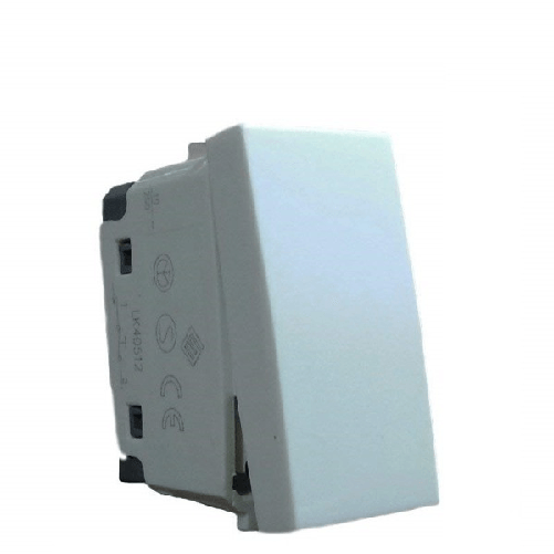 Pulsante Interruttore A Due Vie Jk 40578 Piccolo Bianco A Leva 16a 125/250v -