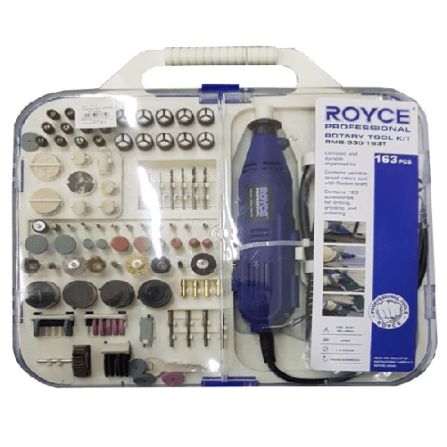 Trade Shop Traesio-kit Mini Trapano Miniutensile Rotativo Minitrapano Dremel Con 163 Accessori 300w -