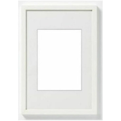 Cornice Per Foto Poster Quadri Tele Dimensioni 40x50cm Colore Bianco -